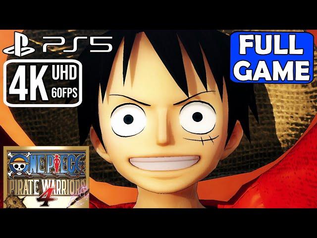 One Piece Pirate Warriors 4 [PS5 4K UHD 60FPS] Gameplay Walkthrough FULL GAME - No Commentary