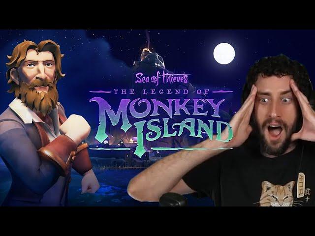 Monkey Island Fan Reacts to "Sea of Thieves: The Legend of Monkey Island" Announcement Trailer