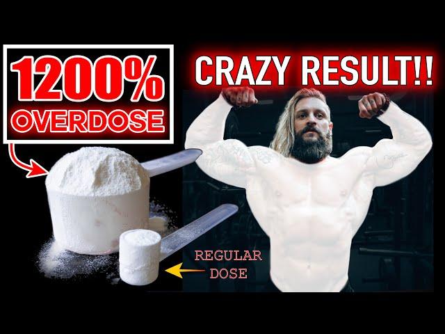 THE WORST PAIN: I Took 1200% of PRE-WORKOUT Dose! **CRAZY RESULTS** (1st Gym Session After Lockdown)