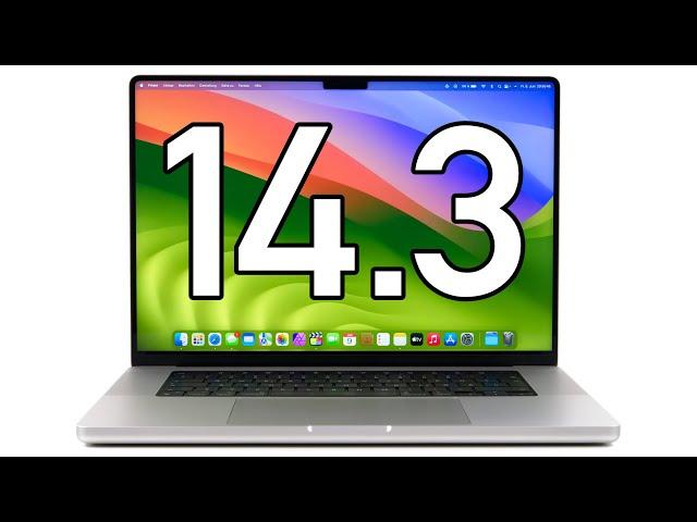 macOS Sonoma 14.3 Update ist da - Was ist neu? | Das müsst ihr wissen!