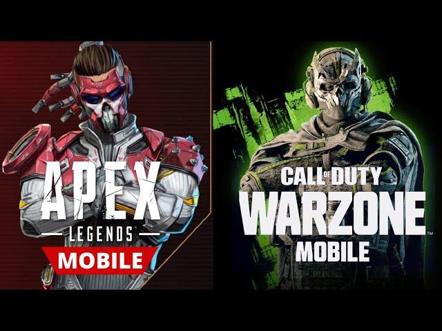 Apex Legends Mobile vs Warzone Mobile Gameplay!