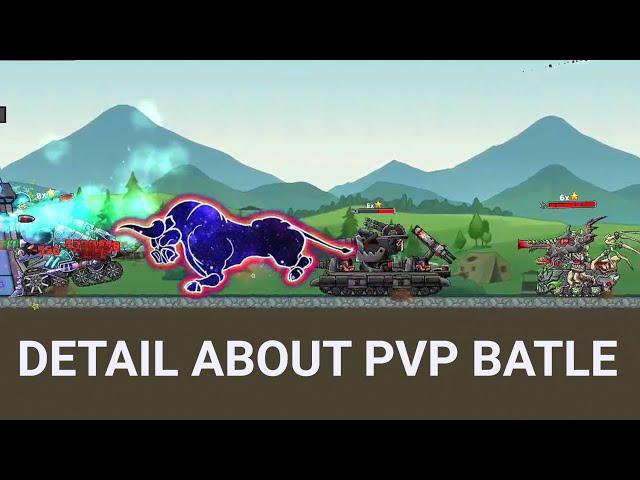 Battle of Tank Steel : PVP Mode Using Bull In Battle