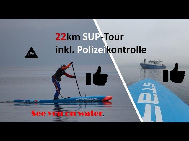 Mit dem #Starboard Allstar 14.0x 24´5 auf dem #Bodensee unterwegs. #SUPTour im Winter