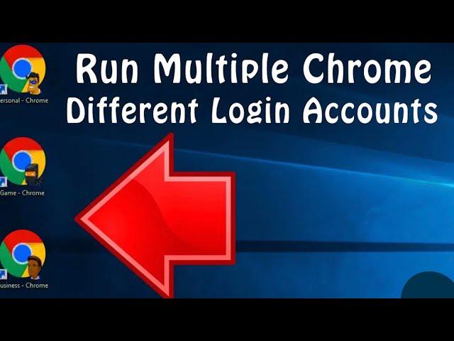 How to Create Multiple Chrome Browser Shortcut on Desktop | Chrome Shortcut On Desktop