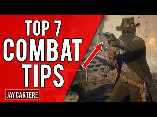 Red Dead Redemption 2 PS4 Tutorial - Top 7 Combat Tips - Get Better At Combat!