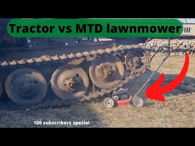 ТДТ-40 vs MTD газонокосилка. Kто победит?