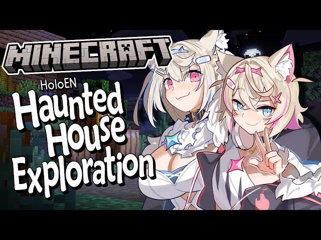 【holoEN MINECRAFT HALLOWEEN】exploring the haunted house  #hololiveEnglish