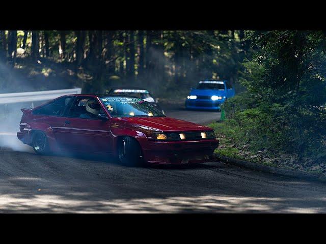 Gunsai Touge Drift ASMR ＋ Paddock Walk // Smash Streeet 2024