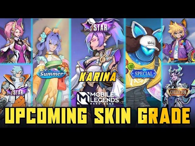 KARINA NEW STARLIGHT? | FLORYN SUMMER | MLBB UPCOMING SKIN GRADE - Mobile Legends #whatsnext