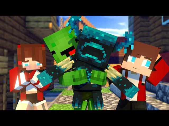 JJ and Mikey :  Save Baby Waden ( Maizen Minecraft Animation )