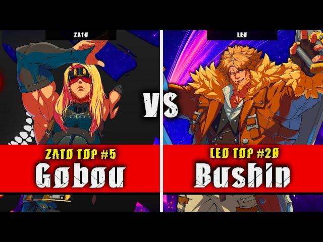 GGST | Gobou (Zato) VS Bushin (Leo) | Guilty Gear Strive High level gameplay