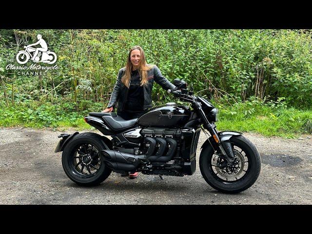 World's biggest production motorcycle engine - Lana rides the Triumph Rocket 3