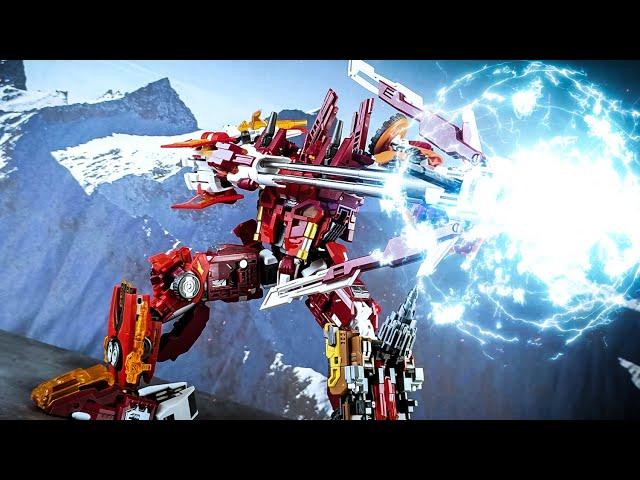 Transformers Combiners Maketoys Computron stop motion By Mangmotion.