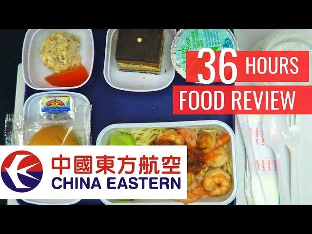 36 hrs CHINA EASTERN AIRLINES | CHINESE FOOD in Economy Class ► Honolulu to Shanghai Airport