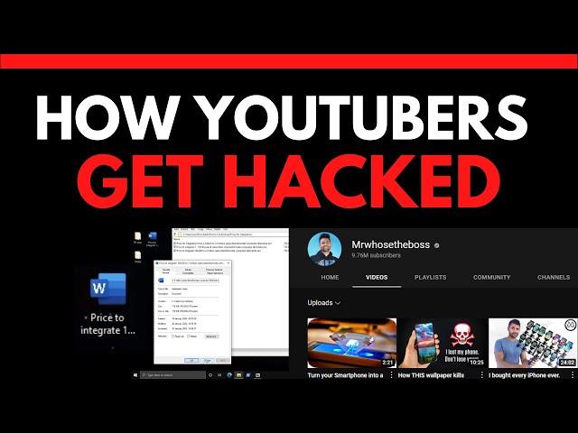 How YouTubers get Hacked: Redline Stealer