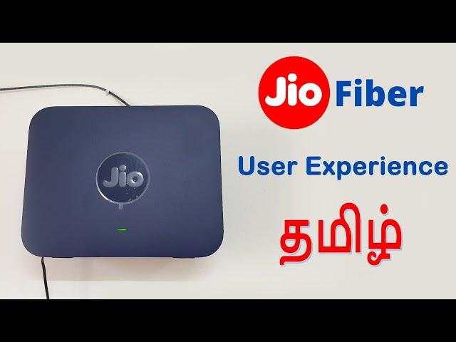 Jio Fiber User Experience in Tamil | Gadgets Tamil