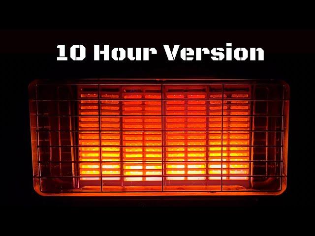 Soothing Heater Sound White Noise to Help you Sleep Fast   10hrs | Black Screen