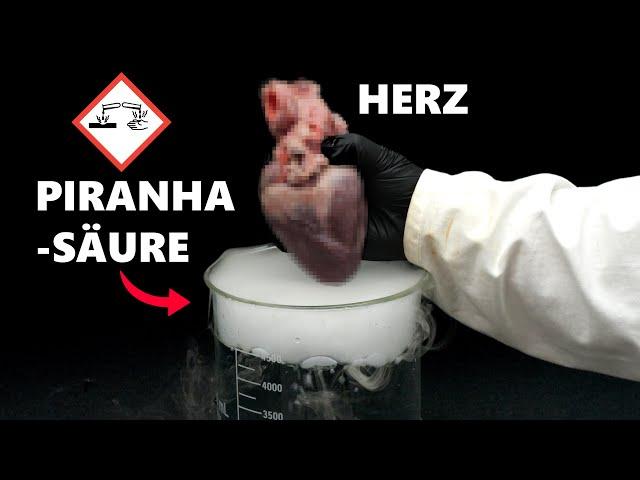 PIRANHA ACID - The MOST AGGRESSIVE ACID I've ever worked with [𝟰𝗞] | JJChemistry