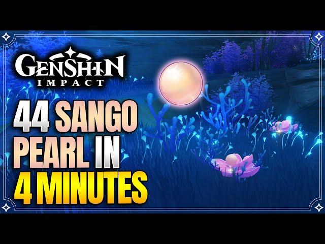 Sango Pearl Locations | Fast and Efficient Route | Ascension Materials |【Genshin Impact】