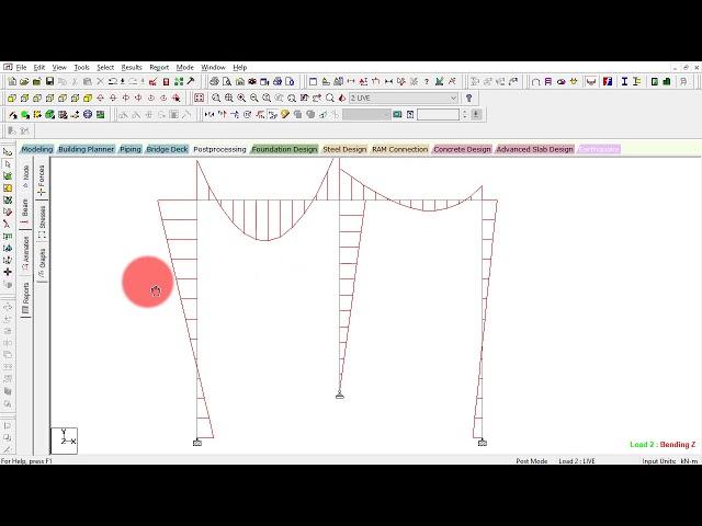 PART 22 - VIEW RESULTS OF FRAME (ANALYSIS OF 2D FRAME)