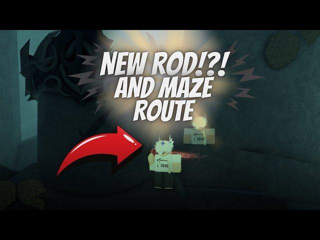 HOW TO GET THE DEPTHS ROD IN THE NEW FISCH UPDATE | MAZE ROUTE