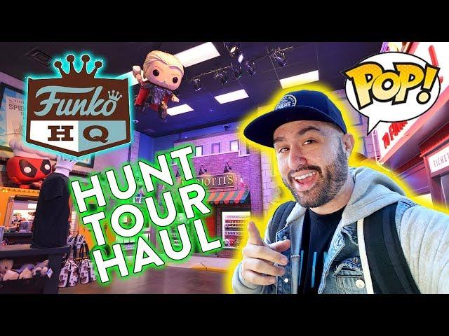 Massive Funko HQ Tour, Pop Hunt, & Haul Experience! (ECCC 2019)