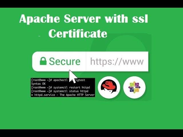 how to configure https server in centos 7 , redhat 7 (ssl tls certificate)