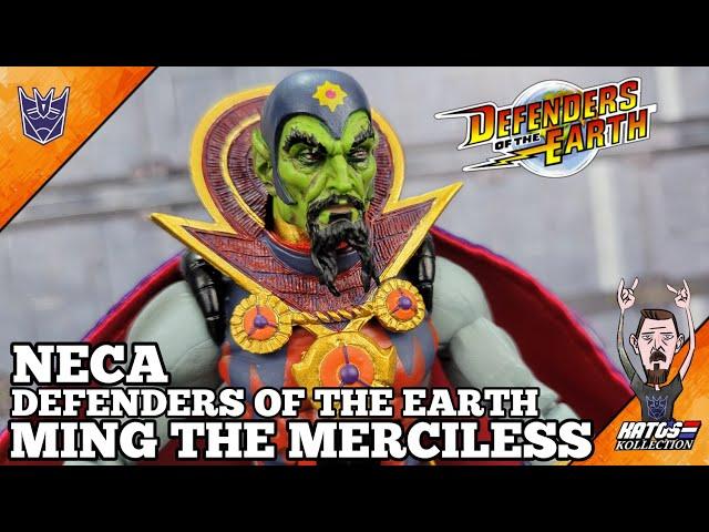 NECA Defenders of the Earth Ming The Merciless review