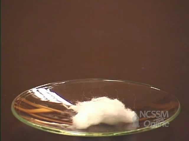 Cellulose Nitrate Combustion