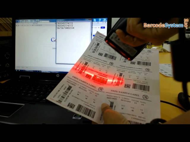 DRPU Barcode Maker Software: How does barcode scanner works to scan barcode information