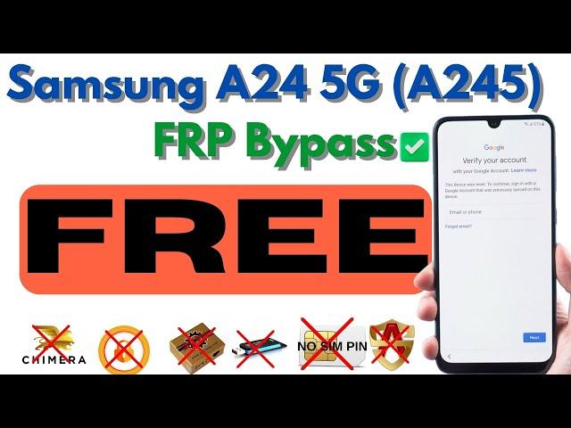 Samsung A24 FRP Bypass Without Box️FREE FRP Tool 2024 ALL MTK SAMSUNG | A245f FRP bypass Android 14