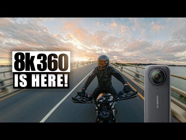 MotoVlogging with the NEW Insta360 X4 | 2024