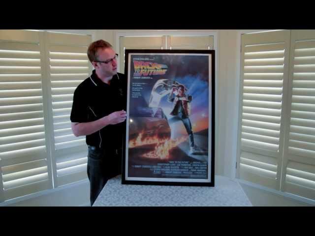 New Movie Poster Snap Frame, Designed for collectors of movie posters 27"x41"