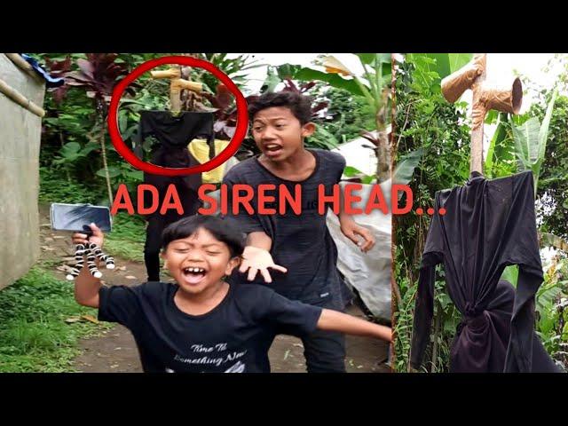 BOCIL ASYIK TIKTOK TIBA TIBA ADA MAHLUK SIREN HEAD YANG INGIN MENANGKAPNYA! TAKUT! | Mikael TubeHD