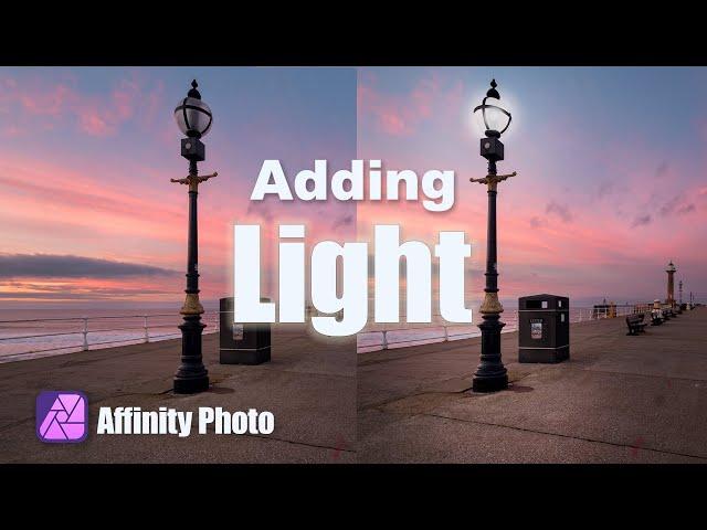 How To Turn on Steet Lights in Your Photos (Affinity Photo)