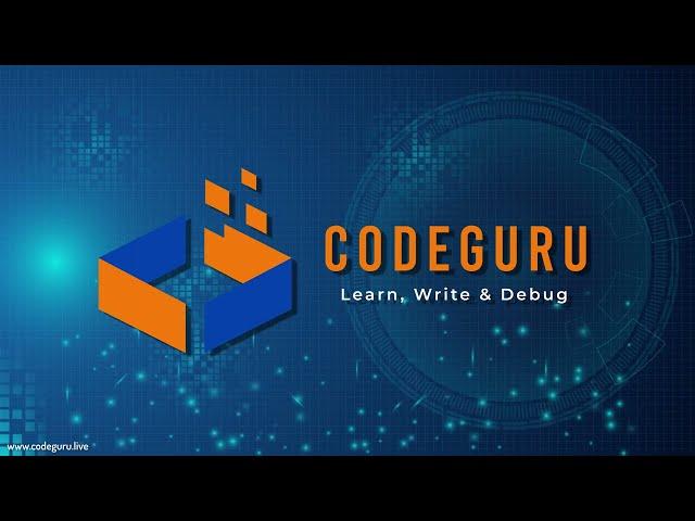 CodeGuru : Mastering the Code Unlocking the World of Programming