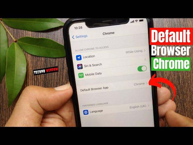 How to Set Google Chrome as the Default Browser in iOS 14