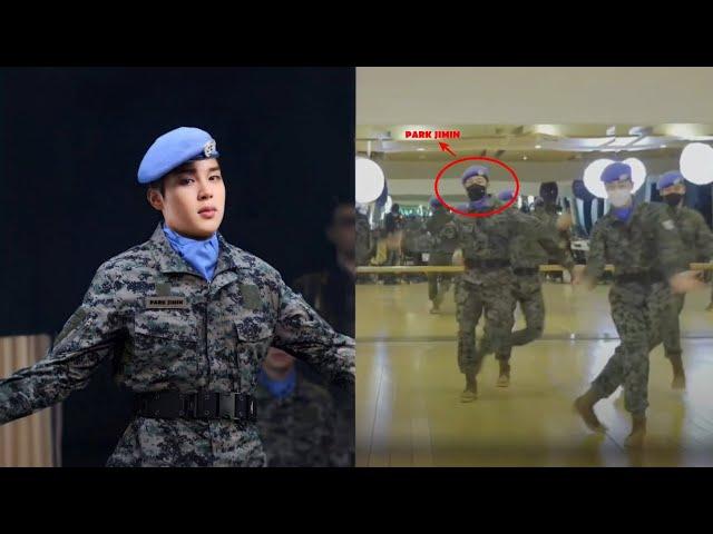 BTS Jimin Underestimated !! Challenged to Military Dance ??