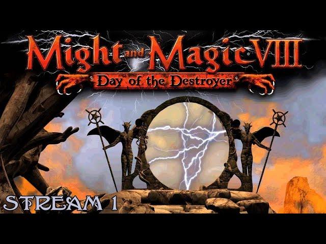 Might and Magic VIII: Day of the Destroyer | Стрим №1 | Полное прохождение | Might and Magic 8