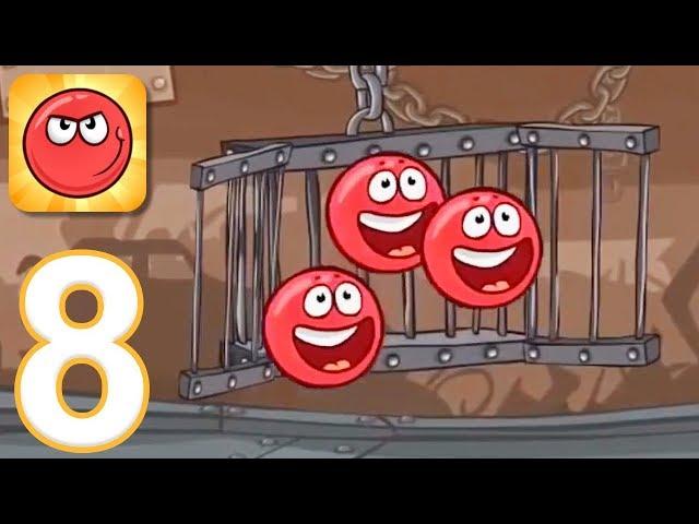 Red Ball 4 - Gameplay Walkthrough Part 8 - All Cutscenes (iOS, Android)