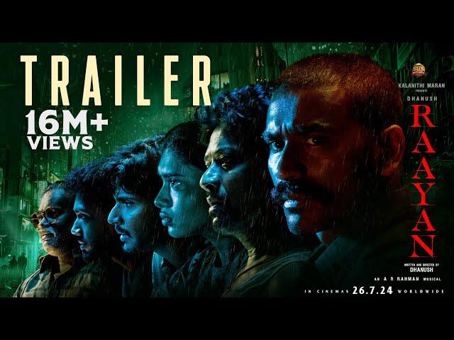 RAAYAN - Official Trailer | Dhanush | Sun Pictures | A.R. Rahman