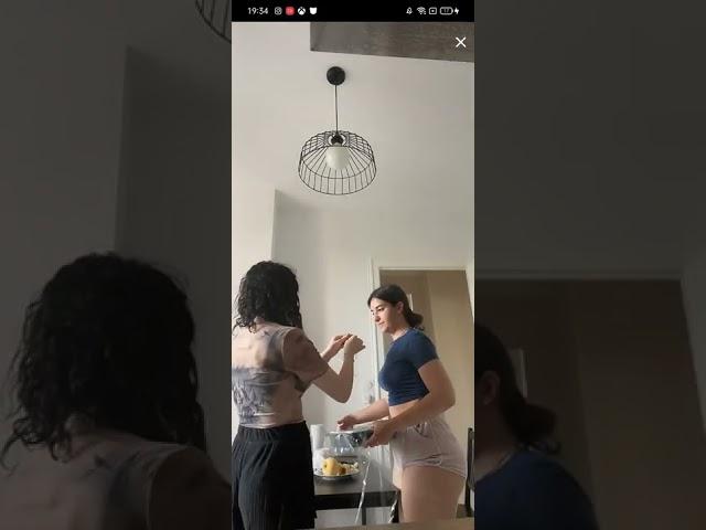 french Girl with Big ass on live TikTok