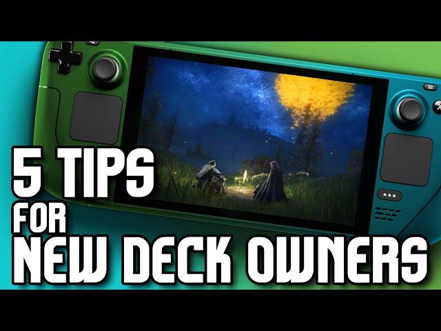 5 Tips for New Steam Deck Owners