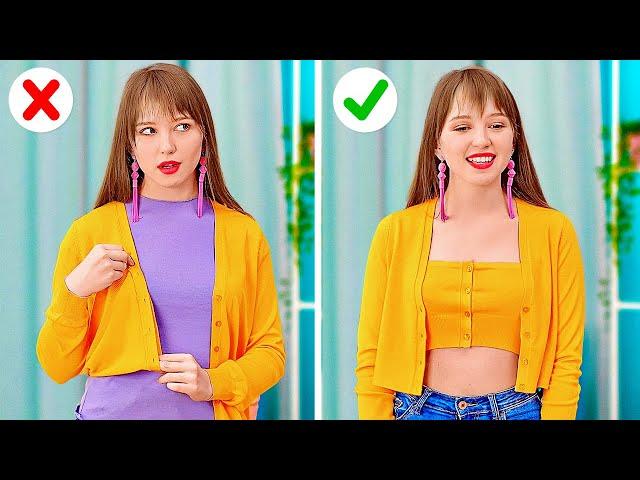 AWESOME CLOTHES AND SHOES HACKS || Funny And Creative Tips For Your Wardrobe by 123 GO!