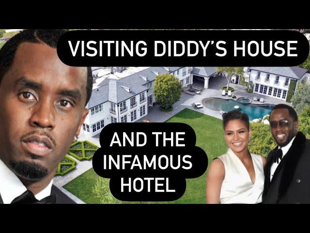 Last Tour of Diddy’s House That Was Raided and Visiting the Infamous Cassie Video Hotel