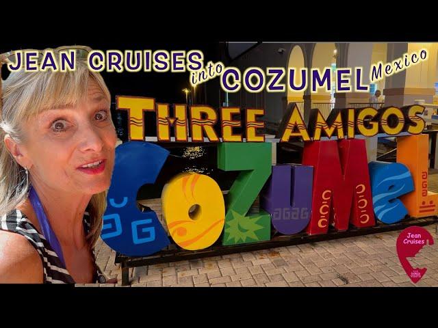 Jean cruises into Cozumel, Mexico for Doris Visits - with an overnight