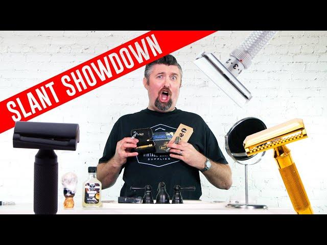 Slant Razor Showdown Merkur vs Parker vs PAA vs Holy Black vs Rex Supply Co.