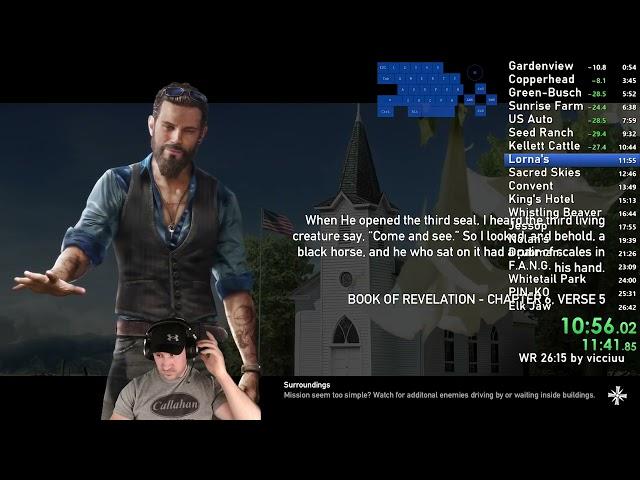 Far Cry 5 Speedrun All Outposts Virgin 25:20 [WORLD RECORD]