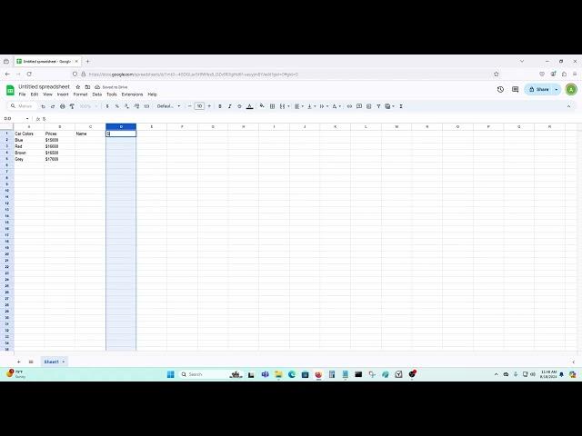 Google Sheets If and Else If Statements