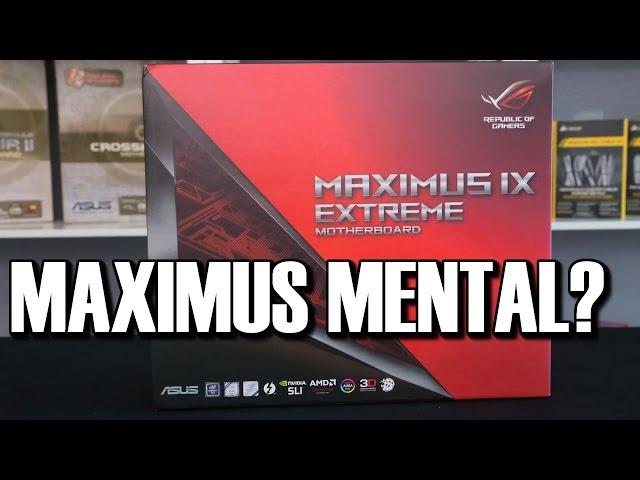 Asus Maximus IX Extreme Preview